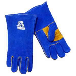Steiner 2519B Welding Gloves, Blue B-Series, Sid Image